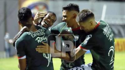 El Marathón debutó con triunfo sobre el Honduras Progreso en el Torneo Apertura 2021. Foto Melvin Cubas