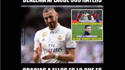 Los divertidos memes que dejó la goleada que le propinó el Real Madrid 0-5 al Viktoria Plzen en la Champions League.