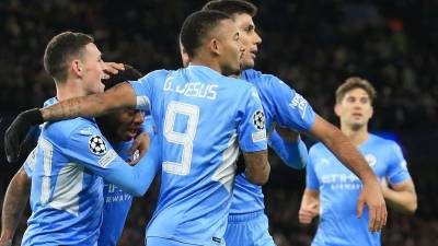 Manchester City no tuvo problemas para sacar la victoria en la Liga de Campeones de Europa.