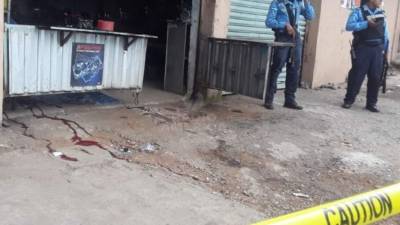 Matan a un hombre en un taller.