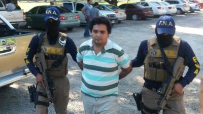 Miembros de la FNA capturaron a Erick Brayan Orellana Rivera.