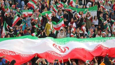 Imagen de un estadio en Irán. Foto de archivo.