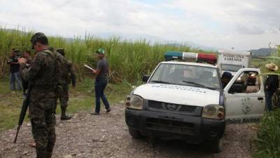 Varios disparos tenía el cuerpo de la desconocida.