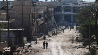 Antes de que comenzara la tregua, 13 personas murieron en Idleb y otras 13 en Duma, cerca de Damasco. Foto: AFP/George Ourfalian