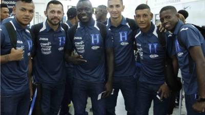 La delegación viajó con optimismo.