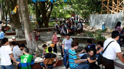 La suspensión de clases fue anunciada hoy.