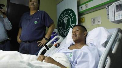 Garrido confía en que estará de regreso a las canchas en menos de un año.