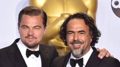 Leonardo DiCaprio y Alejandro González Iñárritu.
