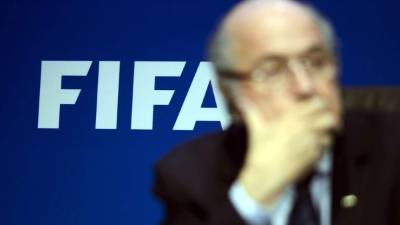 Joseph Blatter fue suspendido provisionalmente por la Comisión de Ética de la propia FIFA. Foto AFP