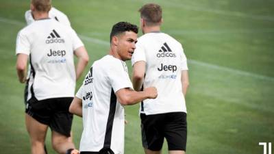 Cristiano Ronaldo ya se unió a la pretemporada de la Juve. Foto Facebook Juventus.