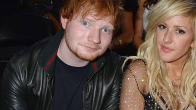 Ed Sheeran y Ellie Goulding.