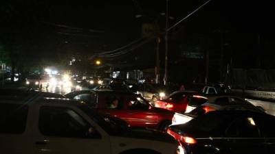 El apagón se prolongó por dos horas.