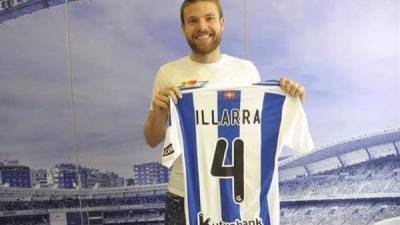 Illarramendi ha sido presentado en la Real Sociedad. Foto twitter.