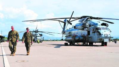 Los marines estarán en Honduras hasta noviembre.