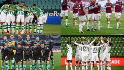 La fundación y progresión de Superliga Europea está trastocando el mundo del fútbol. Hoy te presentamos los sorpresivos clubes que estarían jugando la Champions League como reemplazos de los poderos equipos. Fotos AFP y Facebook.