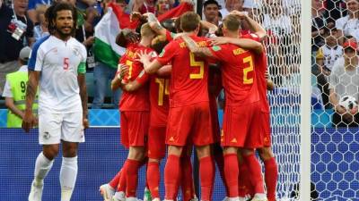 Los panameños han sido goleados por la selección de Bélgica. FOTO AFP-Nelson Almeida