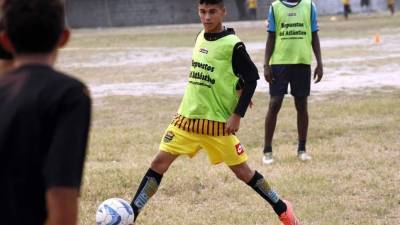 Allan Ferro es considerado uno de los mejores prospectos del Real España en las reservas.