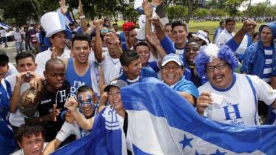 La afición siempre le ha respondido a la Selección de Honduras en el estadio Olímpico.