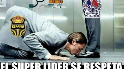 Olimpia se bajó al Real España al vencerlo 1-3 y los memes no podían faltar.