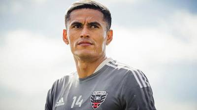 Andy Nájar se desempeña como lateral por la banda derecha del DC United.