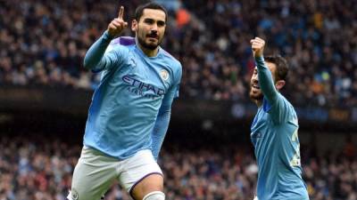 Manchester City derrotó por goleada al Aston Villa. Foto AFP