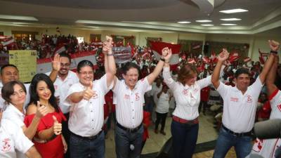 Política. Liberales apoyaron la precandidatura de José Juan Abastida.