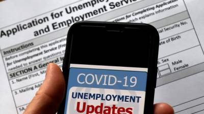 El desempleo ha pasado del 4,4 % registrado en marzo al 14,7 % el mes siguiente, el mayor incremento de este indicador nunca visto hasta la fecha. Foto: AFP