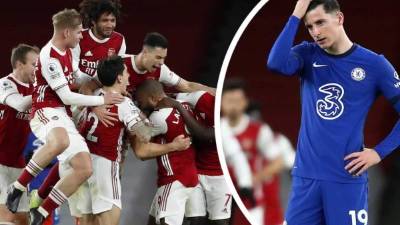 El Arsenal volvió al triunfo tras vencer al Chelsea en el derbi londinense.
