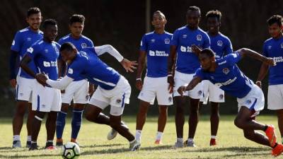 El Olimpia quedó listo para enfrentar el sábado al Real España. Foto Neptalí Romero