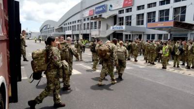 El Reino Unido también envió sus soldados a África para ayudar en la lucha contra el ébola.