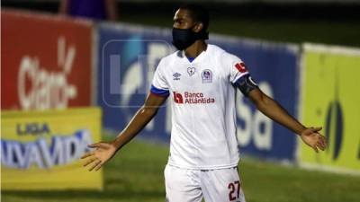 Jerry Bengtson marcó el segundo gol del Olimpia ante Real de Minas.