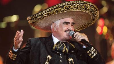 El cantante Vicente Fernández falleció el pasado diciembre.