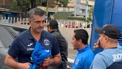 Encabezados por Diego Vázquez, Motagua partió este viernes de Tegucigalpa rumbo a San Pedro Sula para enfrentar al Marathón.