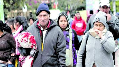 El fin de semana de nuevo a abrigarse.