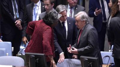 Israel pidió la dimisión de Blinken como secretario general de la ONU tras sus polémicas declaraciones.