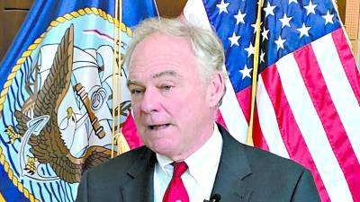 <b>Tim Kaine, senador del Partido Demócrata, estará liderando la comitiva de políticos de Estados Unidos que estarán en el país.</b>