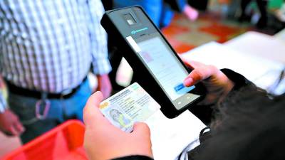 Sistema biométrico usado en las generales.