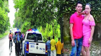 Los cuerpos fueron encontrados a orillas de la CA-13 en el municipio de La Masica.