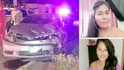 La<b>s dos mujeres regresaban de su trabajo en un puesto de venta de baleadas.</b>