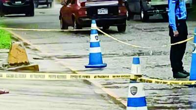 Pobladores del barrio Suyapa alertaron a las autoridades de la Policía sobre el asesinato del guardia de seguridad.