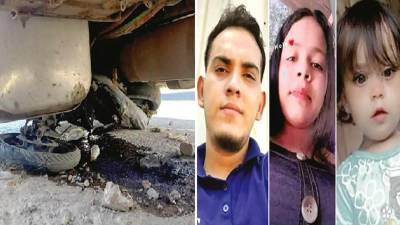 <b>Los jóvenes Gerson Odandy Reyes y Mabely murieron al ser embestida su motocicleta.</b>