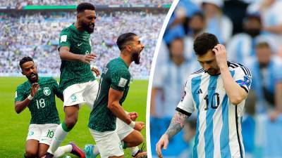 La Argentina de Messi debutó en el Mundial de Qatar 2022 con una durísima derrota ante Arabia Saudita.