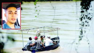 Vecinos de la comunidad de El Porvenir encontraron el cuerpo de Maycol flotando en el río Ulúa.