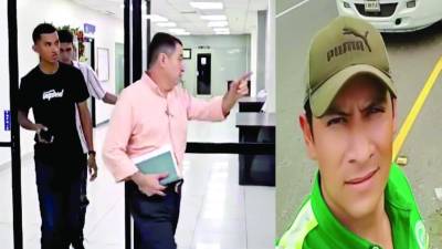 Dos de los militares vinculados al crimen de Ricardo Alberto Umaña Gómez llegaron acompañados de su apoderado legal.
