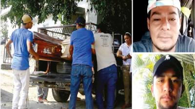 <b>Los cuerpos de Mauro Antonio Ardón y Nery Javier Oviedo fueron retirados ayer de la morgue.</b>