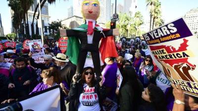 Siguen protestas contra Donald Trump en diferentes ciudades estadounidenses.