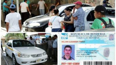El taxista William Alexander Pineda (32) recibió al menos unos 30 disparos. El hecho se produjo en un carwash de la colonia Palermo de El Progreso, Yoro.