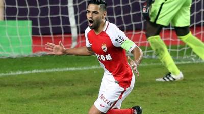 Falcao vuelve a rugir en el Mónaco con un doblete. Foto AFP