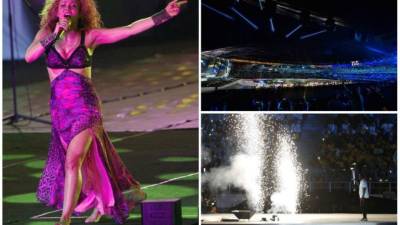 La cantante colombiana Shakira puso a bailar este jueves a los miles de asistentes a la inauguración de los Juegos Centroamericanos y del Caribe de Barranquilla. Antes del concierto, la artista dejó una confesión sobre su estado de salud. Mira las imágenes más curiosas de los actos de apertura. FOTOS EFE Y AFP.