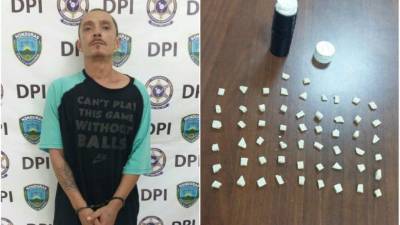 'El Rojo' fue detenido en Roatán.